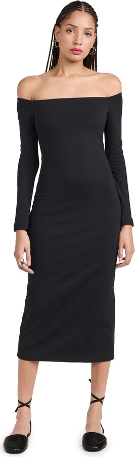 Enza Costa Off-Shoulder Dress