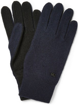 Thumbnail for your product : Marc by Marc Jacobs Colour-Block Cashmere Gloves