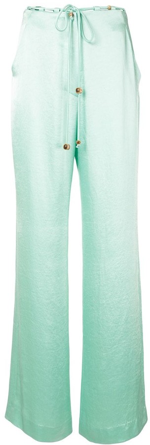 mint color jeans