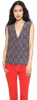 Thumbnail for your product : Jenni Kayne Sleeveless Crossover Top