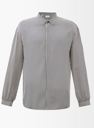 Mens Clothing Shirts Formal shirts Saint Laurent Cotton Shirt in White for Men 