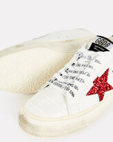Thumbnail for your product : Golden Goose May Glitter Star Low-Top Sneakers