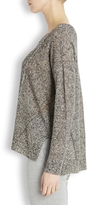 Thumbnail for your product : Eileen Fisher Black knitted linen jumper