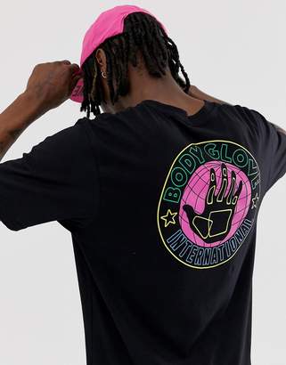 Body Glove Neon International t-shirt in black