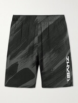 Thumbnail for your product : Nike Training - Sport Clash Wide-Leg Printed Dri-FIT Shorts - Men - Gray - M