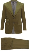 Thumbnail for your product : Tom Ford Shelton Silk-twill Suit - Khaki