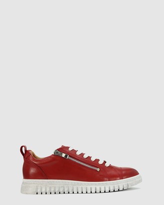 EOS Women's Red Low-Tops - Clarence - Size One Size, 36 at The Iconic