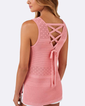 Forever New Tamika Lace Up Back Tank