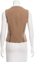 Thumbnail for your product : Calvin Klein Collection Sleeveless Wool Top