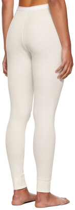 Heron Preston for Calvin Klein White Season 2 Thermal Leggings