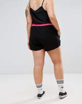 Thumbnail for your product : ASOS Curve Rollerskate Short With Tipped Elastic Waistband