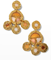 Thumbnail for your product : Gas Bijoux Illusion Double Dangle Earrings