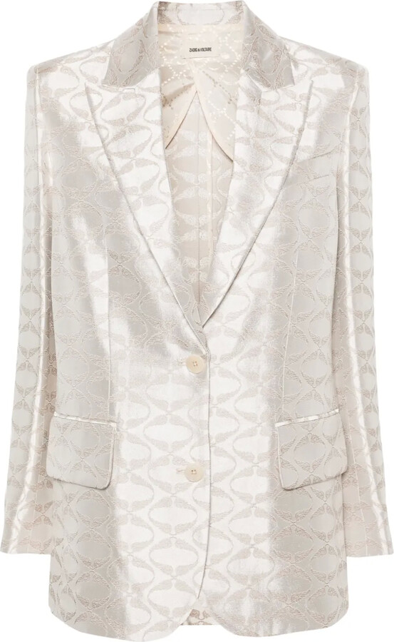 Zadig & Voltaire Vicka jacquard blazer