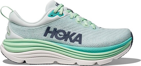 Women's HOKA Gaviota 5 Running Shoes 12 Regular Snow Melt/Cielo Blue