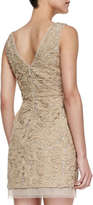 Thumbnail for your product : BCBGMAXAZRIA Marissa Tulle-Hem Lace Dress