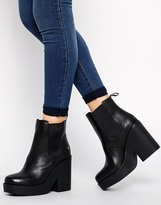 Thumbnail for your product : Windsor Smith Speck Chunky Heeled Chelsea Boots