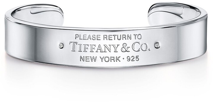 Narrow Cuff Tiffany Sterling Silver Cuff Bracelet Tiffany Return