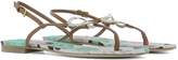 Thumbnail for your product : Etro Brown Leather Sandals