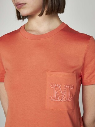 Max Mara Valido Logo Cotton T-shirt - ShopStyle