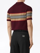 Thumbnail for your product : Burberry Icon stripe detail polo shirt
