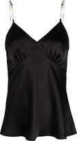 Thumbnail for your product : Rabanne Empire Line Satin Tank Top