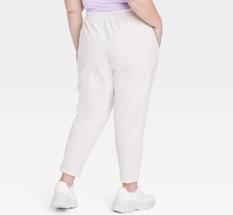 Women' Stretch Woven High-Rie Taper Pant - All In Motion™ Taupe XXL -  ShopStyle