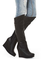 Thumbnail for your product : Alloy Elise Over The Knee Wedge