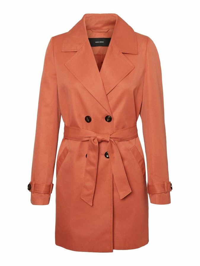 Vero Moda Women's Vmberta 3/4 Jacket Col Trenchcoat - ShopStyle Coats
