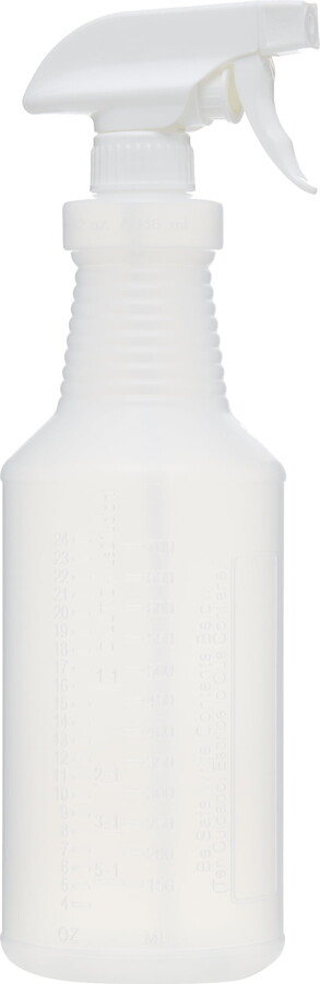 Bottle Crew 32 Ounce All Plastic Empty Spray Bottle, 12 Pack