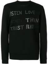 Thumbnail for your product : Fendi printed sweatshirt