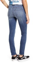 Thumbnail for your product : Made in Blue Button Skinny Jeans