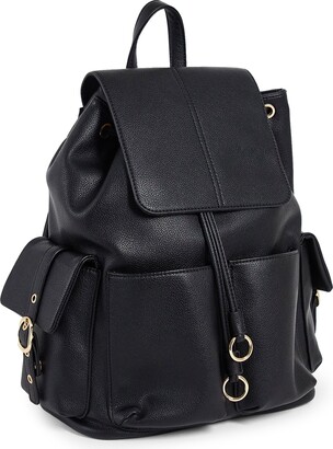 Topshop Bella Faux Leather Backpack
