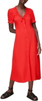 Thumbnail for your product : Whistles Ada Ruched Detail Midi Dress