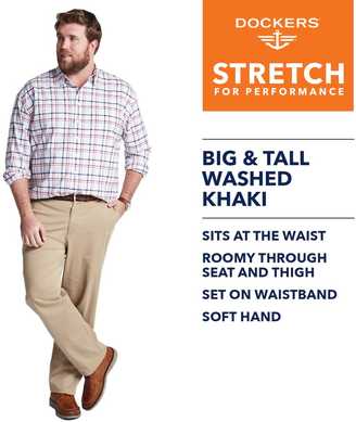 Dockers Straight-Fit Pacific Washed Khaki Pants
