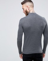 Thumbnail for your product : ASOS Turtleneck Sweater in Muscle Fit