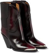 Thumbnail for your product : Isabel Marant Leyane leather Western boots