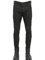 Thumbnail for your product : Julius 16.5cm Super Skinny Coated Denim Jeans