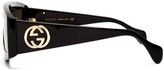 Thumbnail for your product : Gucci Logo-embellished Acetate Sunglasses - Black