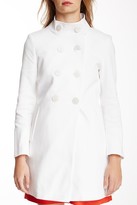 Thumbnail for your product : Tahari Caladium Pique Double Breasted Coat