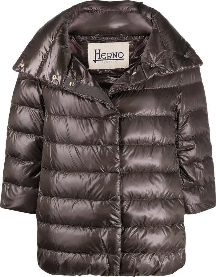 Herno Aminta high-neck quilted jacket