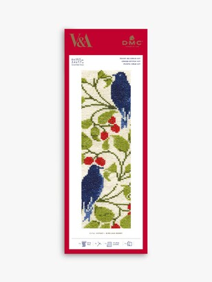 DMC Bird and Berry Bookmark Cross Stitch Kit