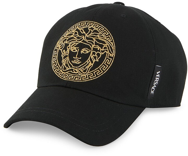 Versace Medusa Logo Baseball Cap - ShopStyle Hats