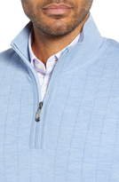 Thumbnail for your product : Bobby Jones Quarter Zip Wool Sweater Vest