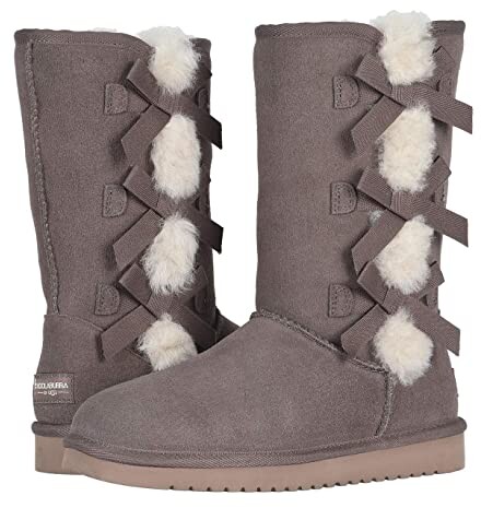 tall grey uggs