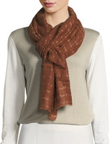 Thumbnail for your product : Bindya Accessories Shining Stripe Nights Wool Stole
