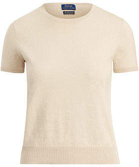 Ralph Lauren Ralph Lauren Cotton Short-Sleeve Sweater