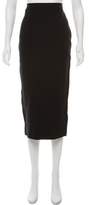 Thumbnail for your product : Jean Paul Gaultier Wool Midi Skirt
