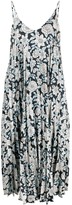 Thumbnail for your product : Christian Wijnants Davit pleated floral-print dress