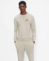 Thumbnail for your product : Ted Baker Long Sleeved Branded Sweatshirt
