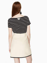 Thumbnail for your product : Kate Spade Scallop Tweed Skirt